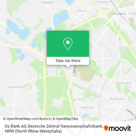 Карта Dz Bank AG Deutsche Zentral Genossenschaftsbank