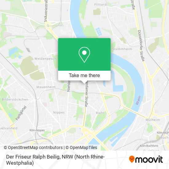 Карта Der Friseur Ralph Beilig