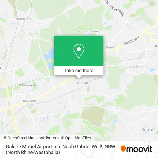 Galerie Möbel Airport Inh. Noah Gabriel Weiß map