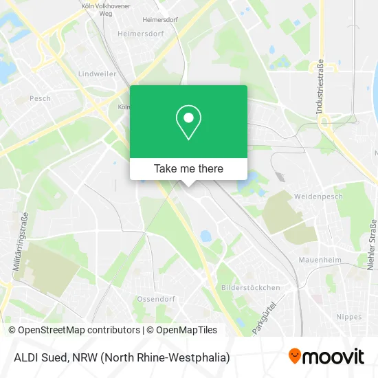 Карта ALDI Sued