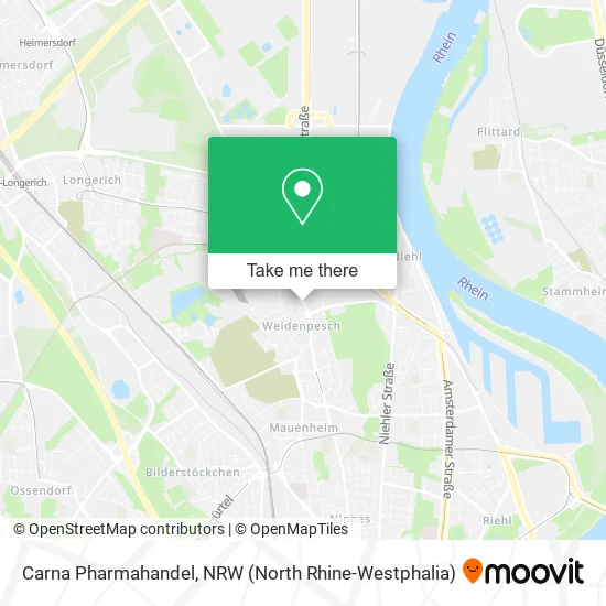 Карта Carna Pharmahandel