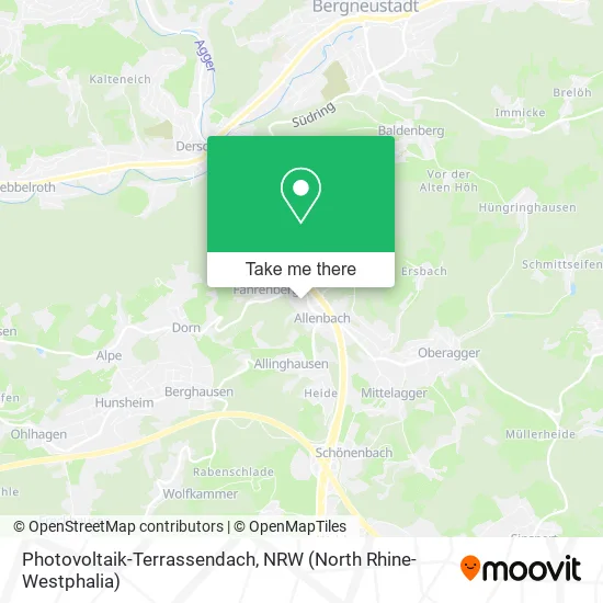 Карта Photovoltaik-Terrassendach