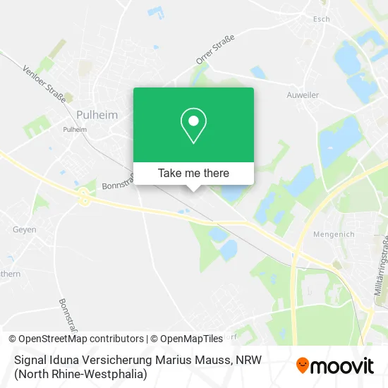 Карта Signal Iduna Versicherung Marius Mauss