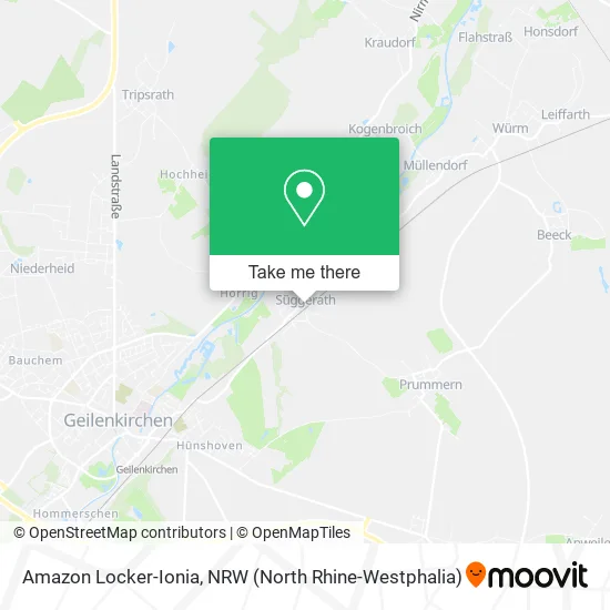 Карта Amazon Locker-Ionia