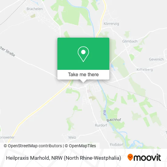 Карта Heilpraxis Marhold