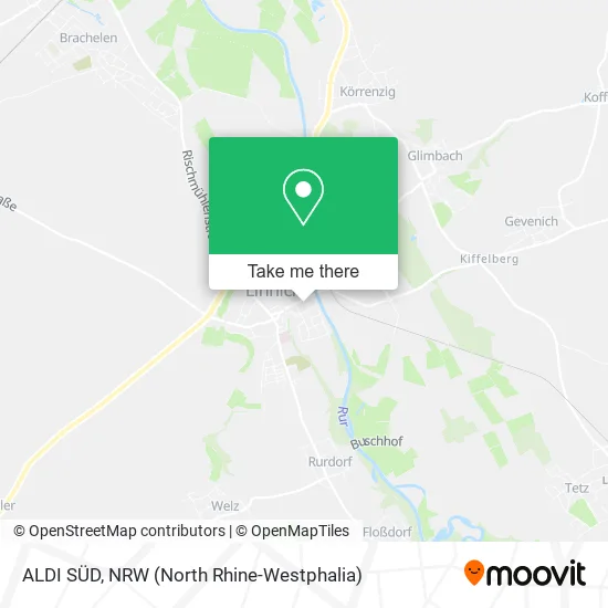 ALDI SÜD map