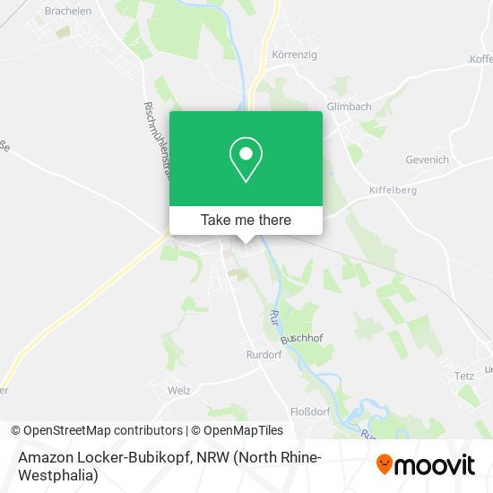 Amazon Locker-Bubikopf map