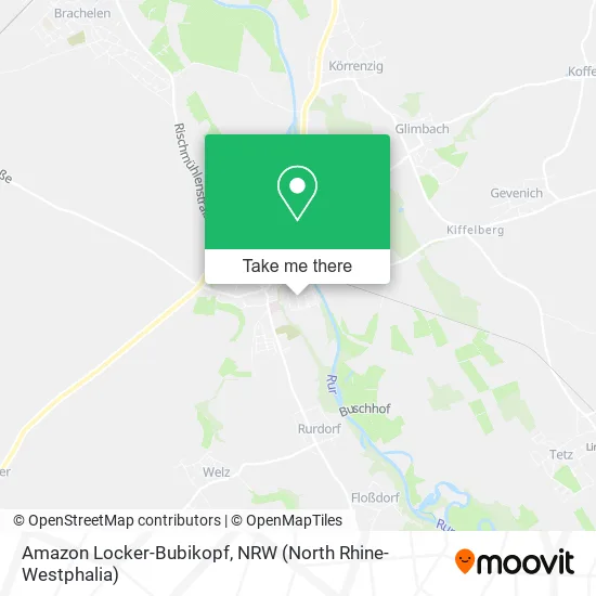 Карта Amazon Locker-Bubikopf