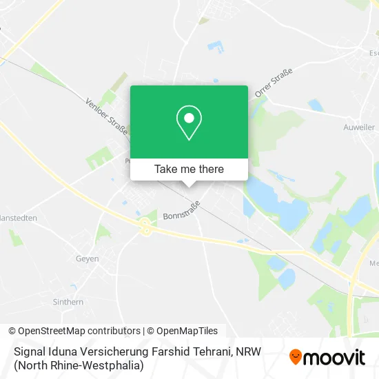 Карта Signal Iduna Versicherung Farshid Tehrani