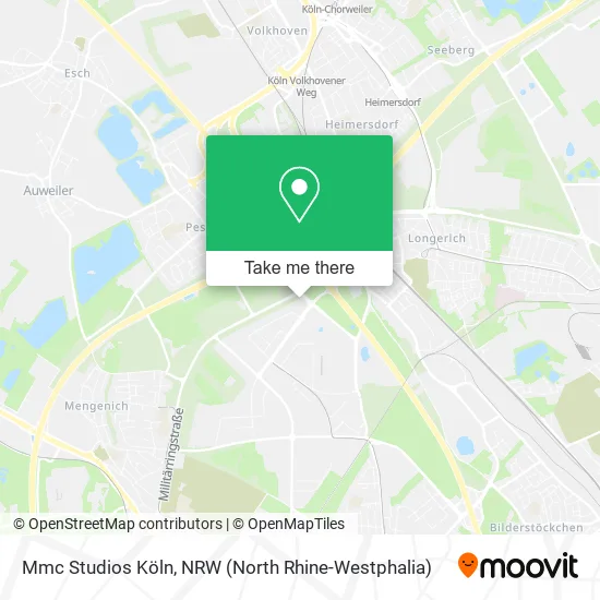 Карта Mmc Studios Köln