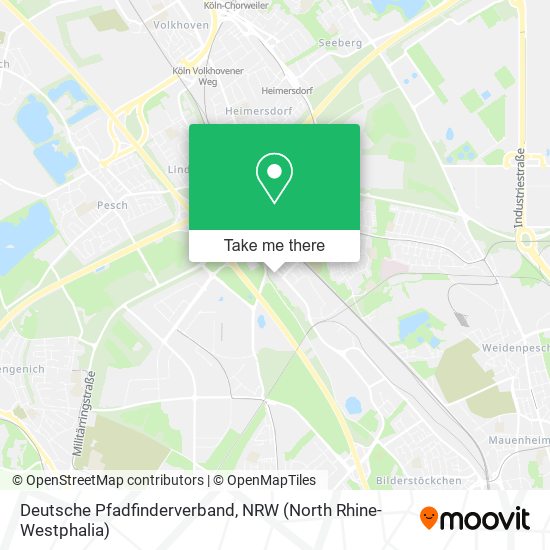 Deutsche Pfadfinderverband map