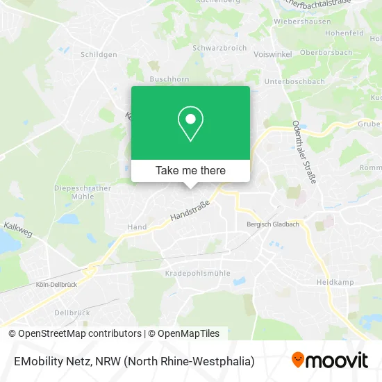 Карта EMobility Netz