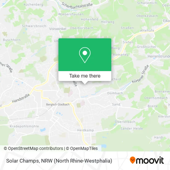 Карта Solar Champs