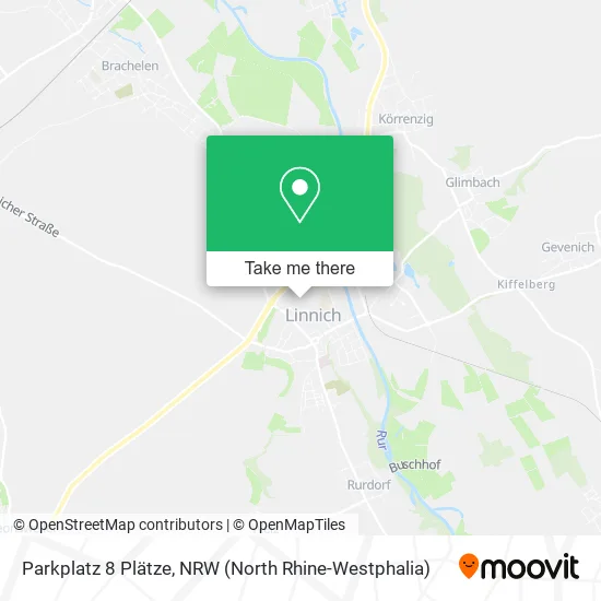 Карта Parkplatz 8 Plätze