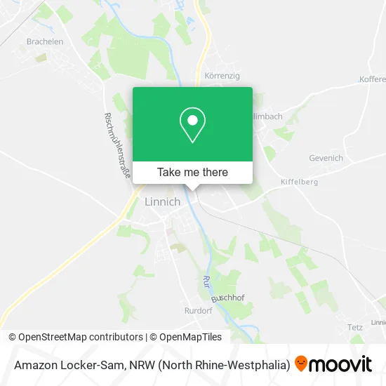 Карта Amazon Locker-Sam