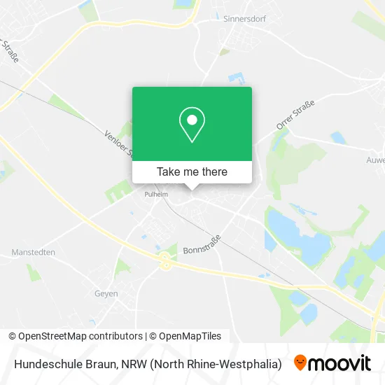 Карта Hundeschule Braun