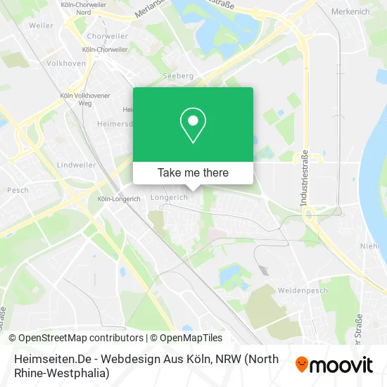 Карта Heimseiten.De - Webdesign Aus Köln