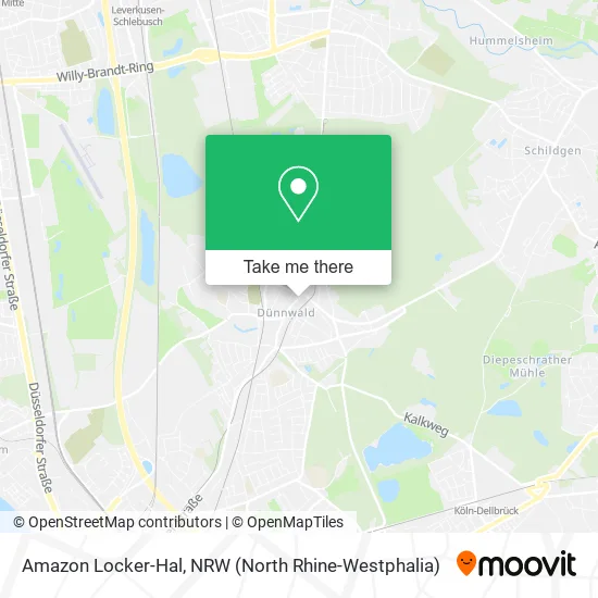 Карта Amazon Locker-Hal