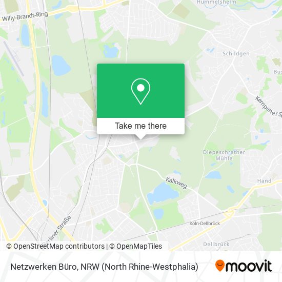 Netzwerken Büro map