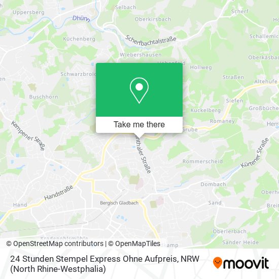 24 Stunden Stempel Express Ohne Aufpreis map
