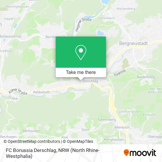 Карта FC Borussia Derschlag