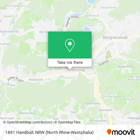 Карта 1881 Handball