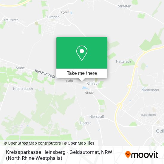 Kreissparkasse Heinsberg - Geldautomat map