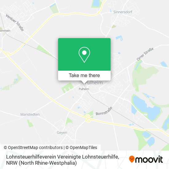 Lohnsteuerhilfeverein Vereinigte Lohnsteuerhilfe map