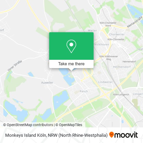 Monkeys Island Köln map