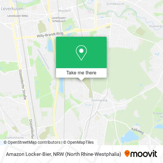 Карта Amazon Locker-Bier