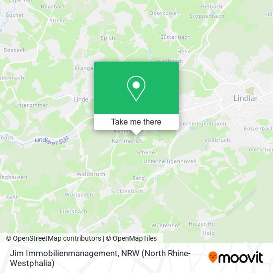 Jim Immobilienmanagement map