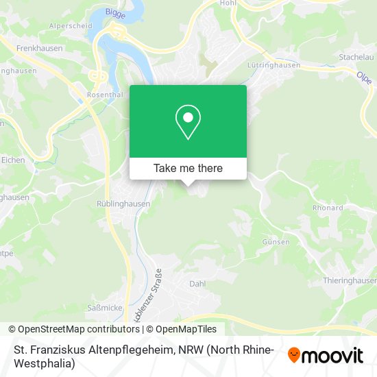 St. Franziskus Altenpflegeheim map