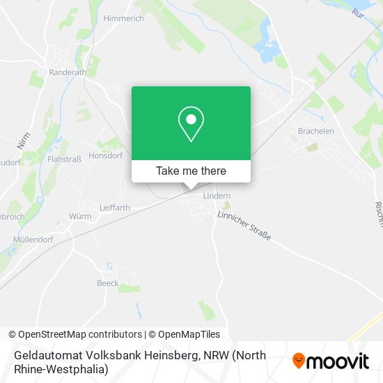 Geldautomat Volksbank Heinsberg map