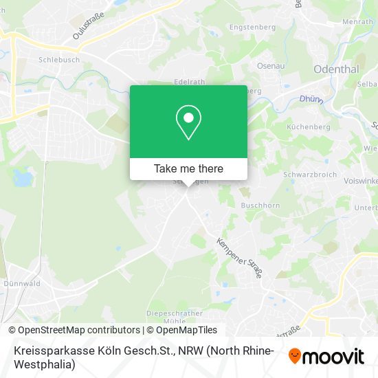 Kreissparkasse Köln Gesch.St. map