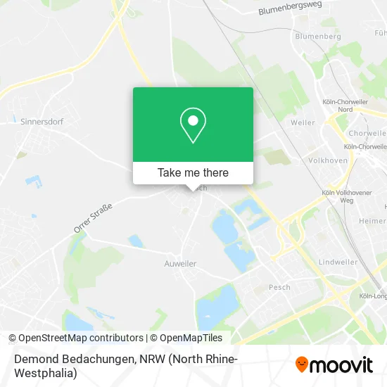 Карта Demond Bedachungen