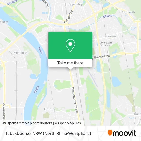 Карта Tabakboerse