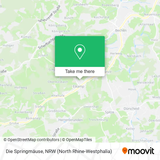 Карта Die Springmäuse
