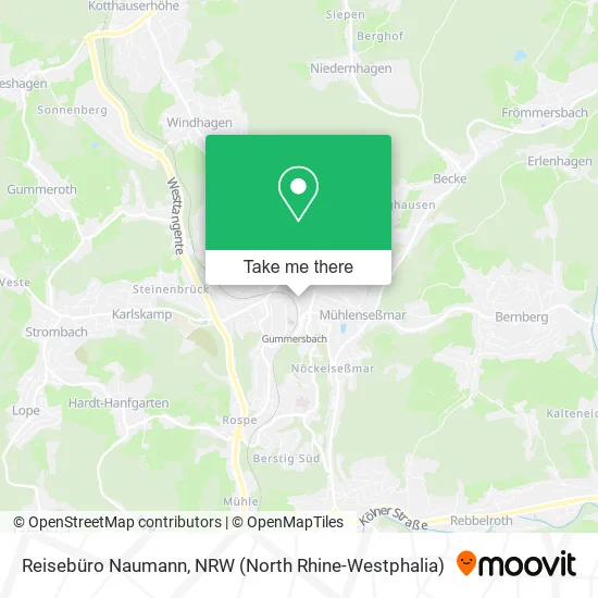 Карта Reisebüro Naumann