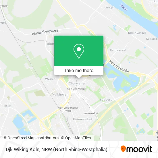 Карта Djk Wiking Köln