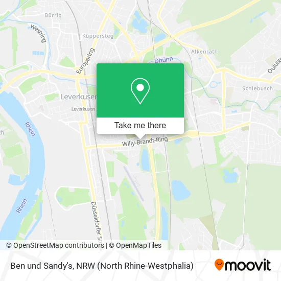 Карта Ben und Sandy's