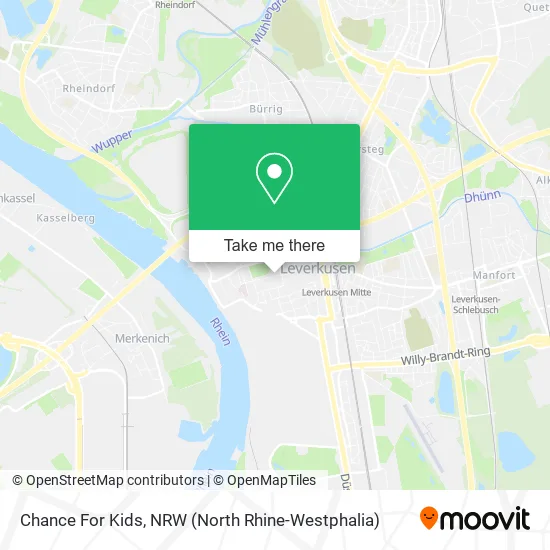 Карта Chance For Kids