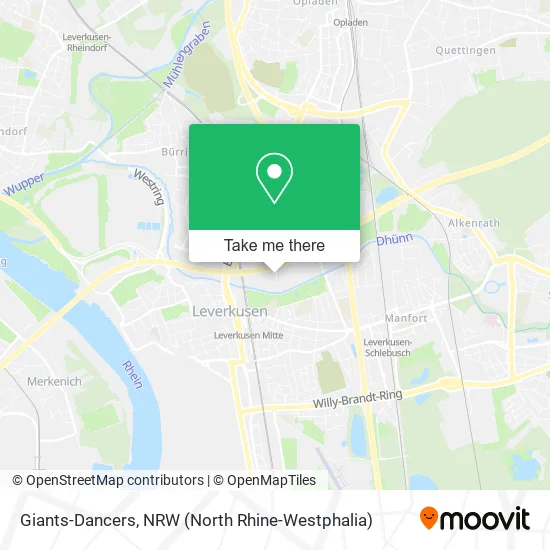 Карта Giants-Dancers