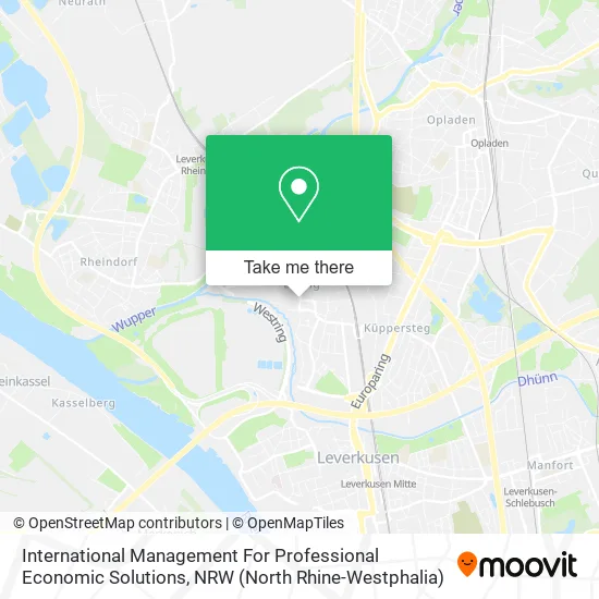 Карта International Management For Professional Economic Solutions