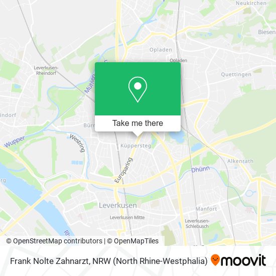 Frank Nolte Zahnarzt map