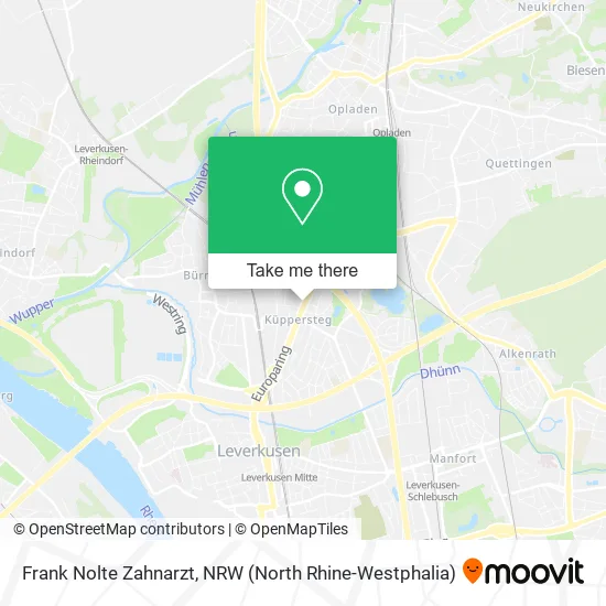 Карта Frank Nolte Zahnarzt