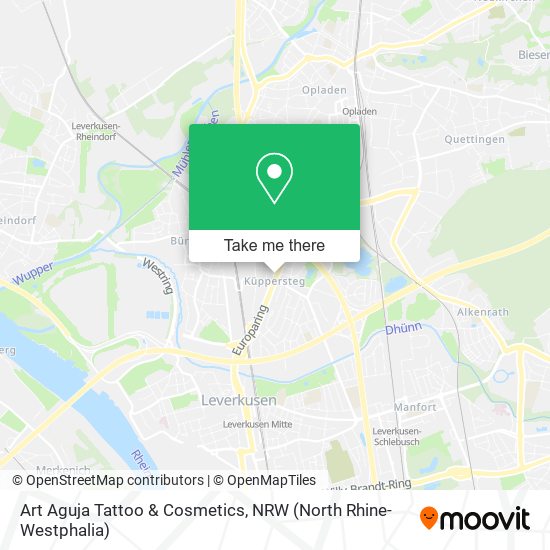 Art Aguja Tattoo & Cosmetics map
