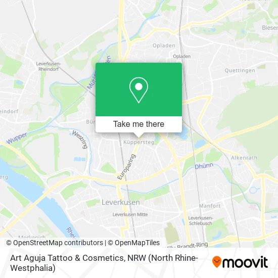 Карта Art Aguja Tattoo & Cosmetics