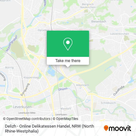 Delizh - Online Delikatessen Handel map