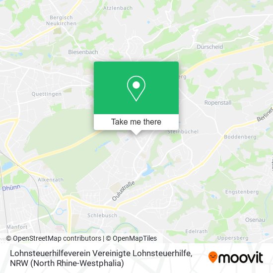 Lohnsteuerhilfeverein Vereinigte Lohnsteuerhilfe map