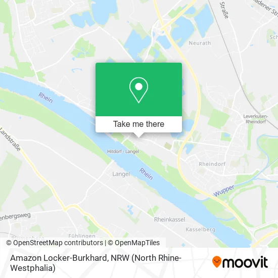 Карта Amazon Locker-Burkhard